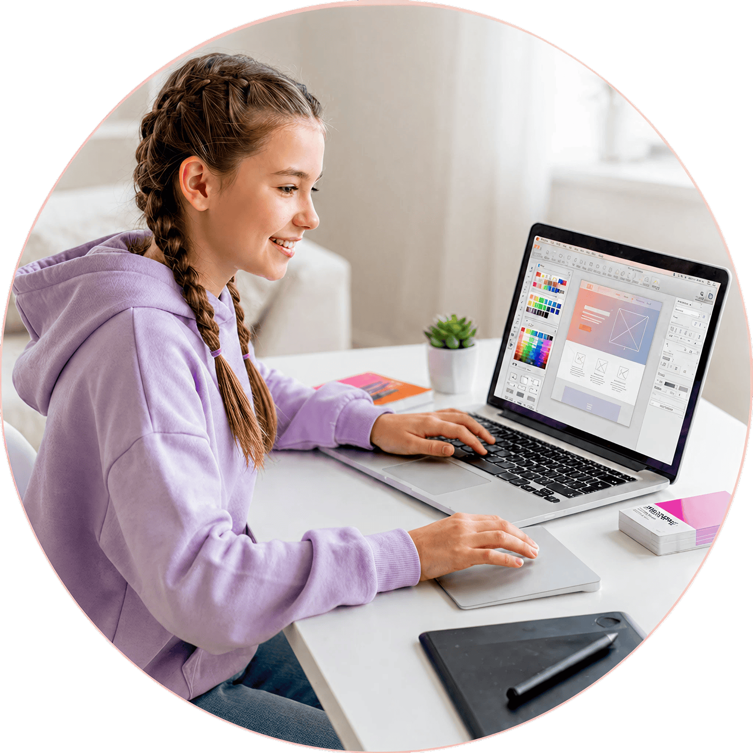 Учень My Computer Academy — онлайн навчання AI-дизайну